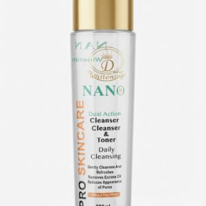 Nano Half-caste Whitening Dual Action Cleanser & Toner 200ml