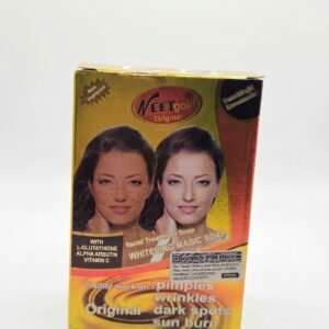 Veetgold Skin Whitening & Toning transparent Soap Face & Body Corrector Mix 200g