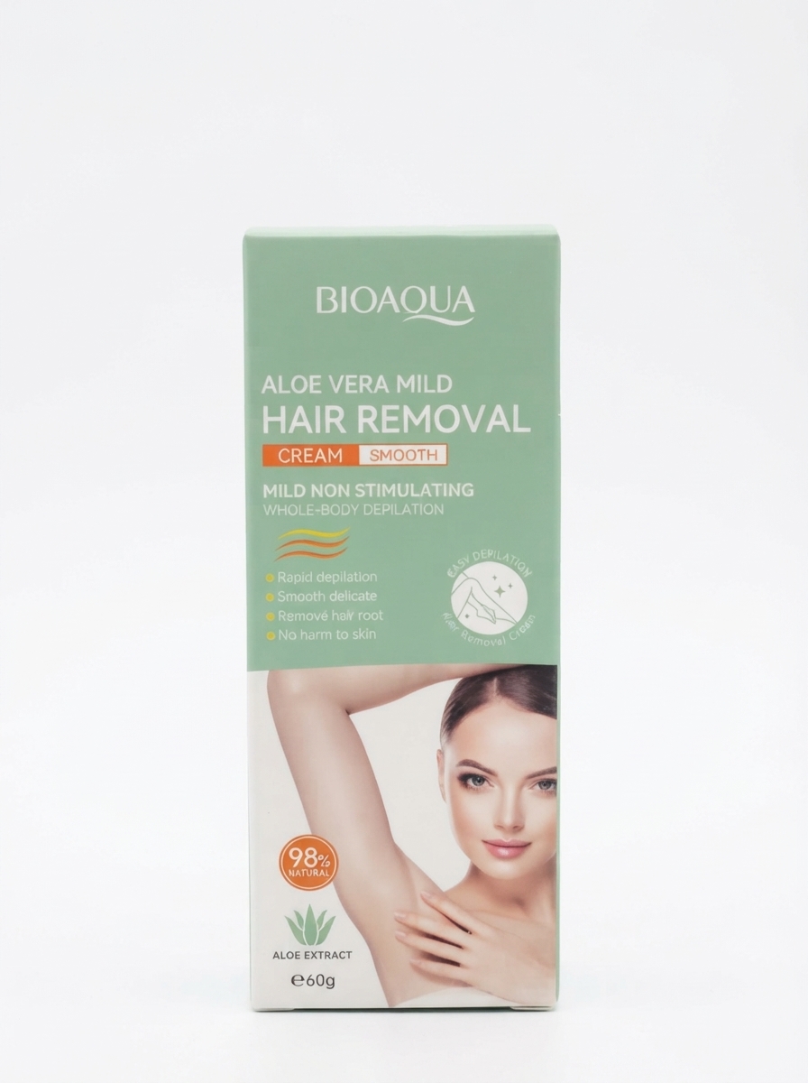 BioAqua Aloe Vera Mild Hair Removal Cream 60g