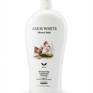 Amos White Goat Shower Bath 1200ml