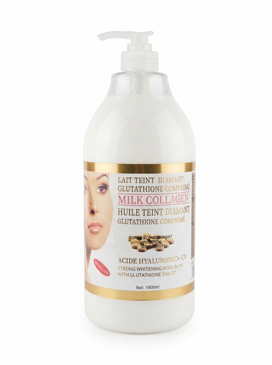 Milk Collagen Glutathione Comprime Bath 1900ml