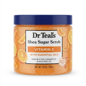 Dr Teal's Shea Sugar Vit C Scrub 538g